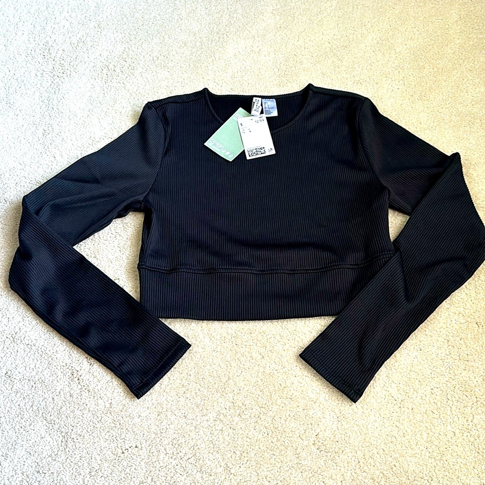 Black Crop Top
